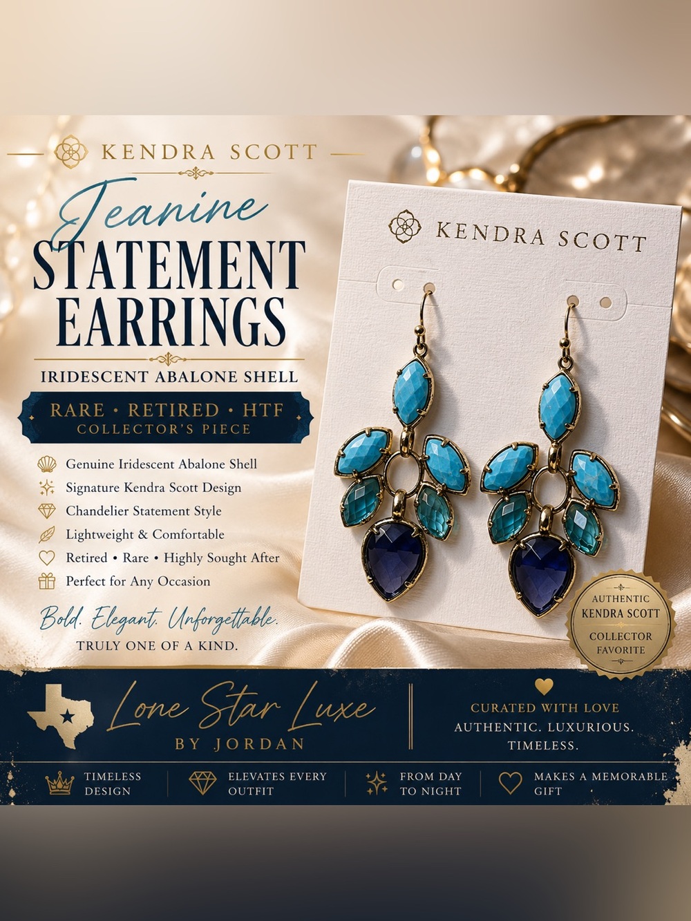 Kendra Scott Jeannine Chandelier Earrings